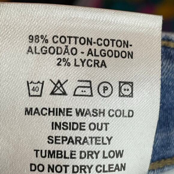 DL1961 Avery Modern Rafter Straight Jeans Size 36x32 Medium Wash - Picture 9 of 10